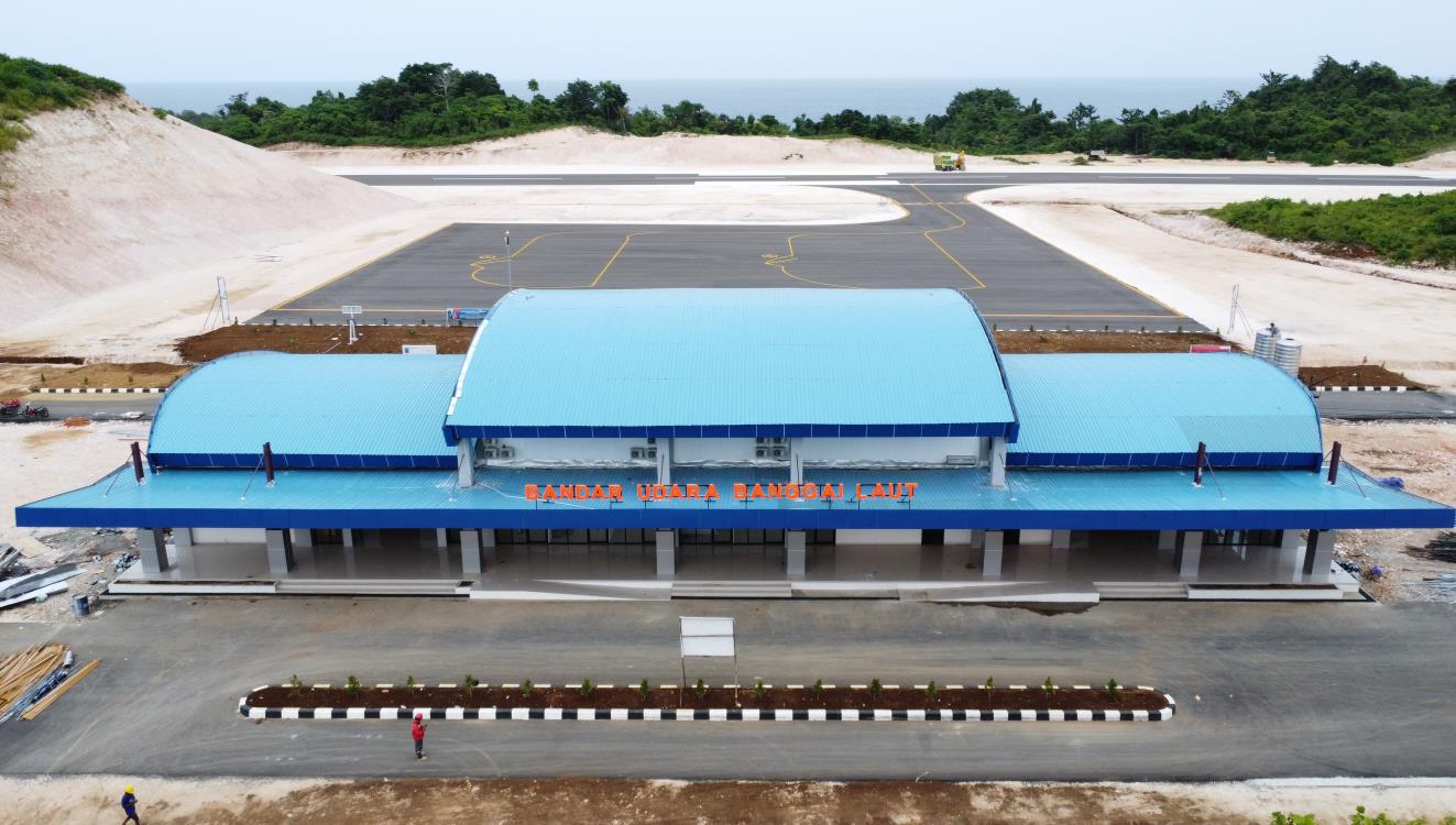 Gambar Artikel Tingkatkan Konektivitas di Sulawesi Tengah Bandara Banggai Laut akan Segera Diresmikan