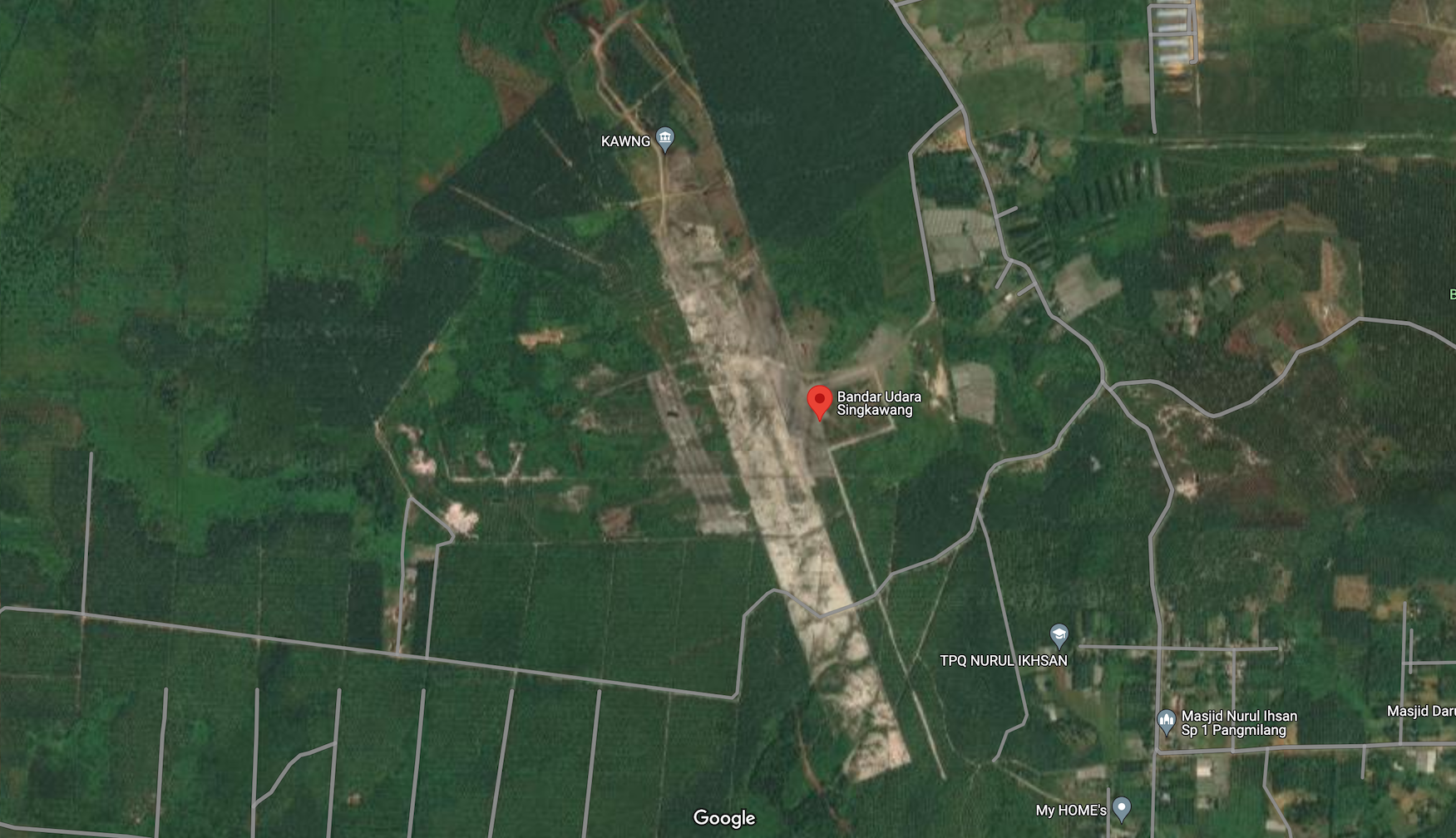 Gambar Peta Bandara Google Map