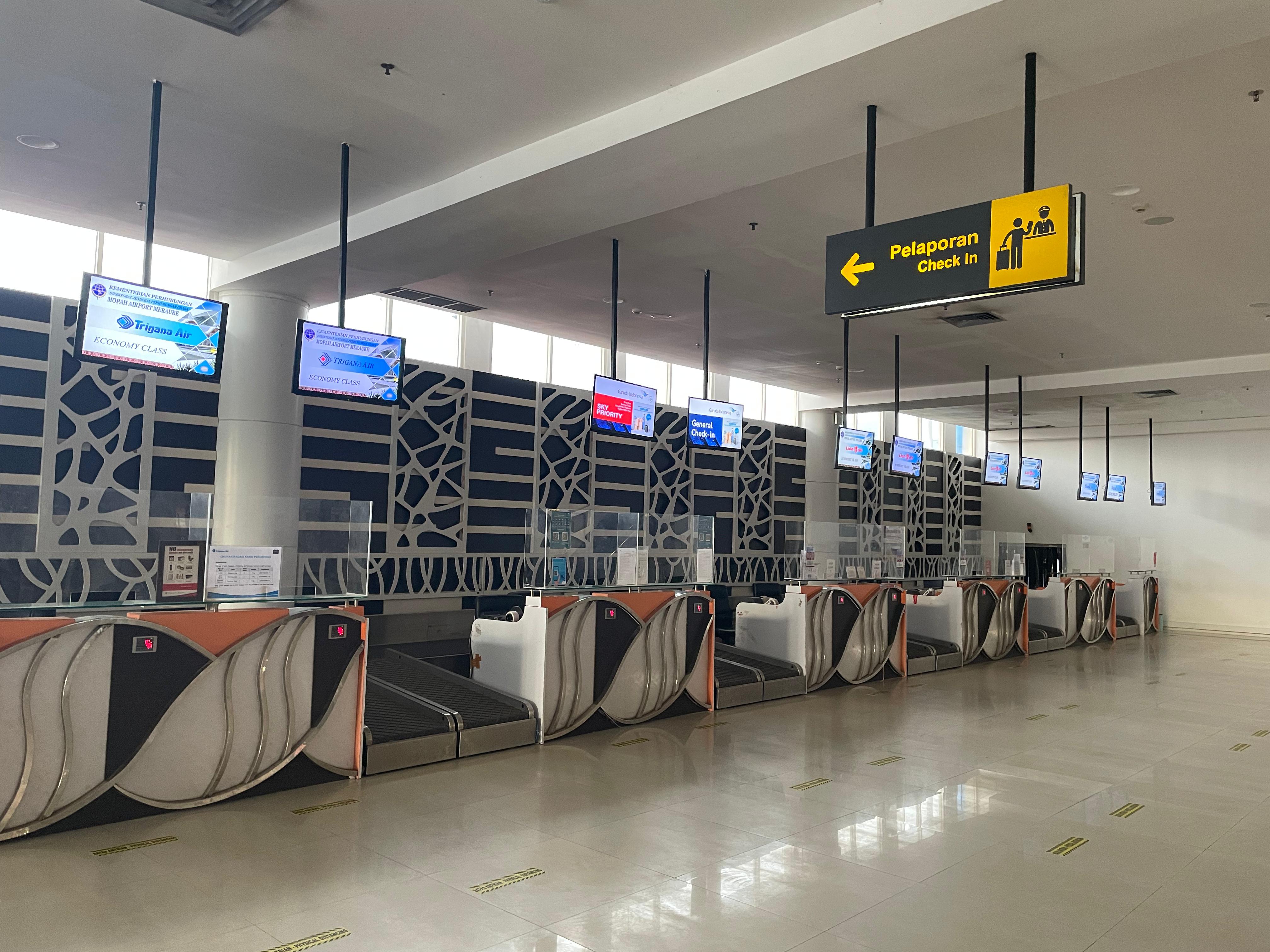 Foto Bandara Check-in Counter
