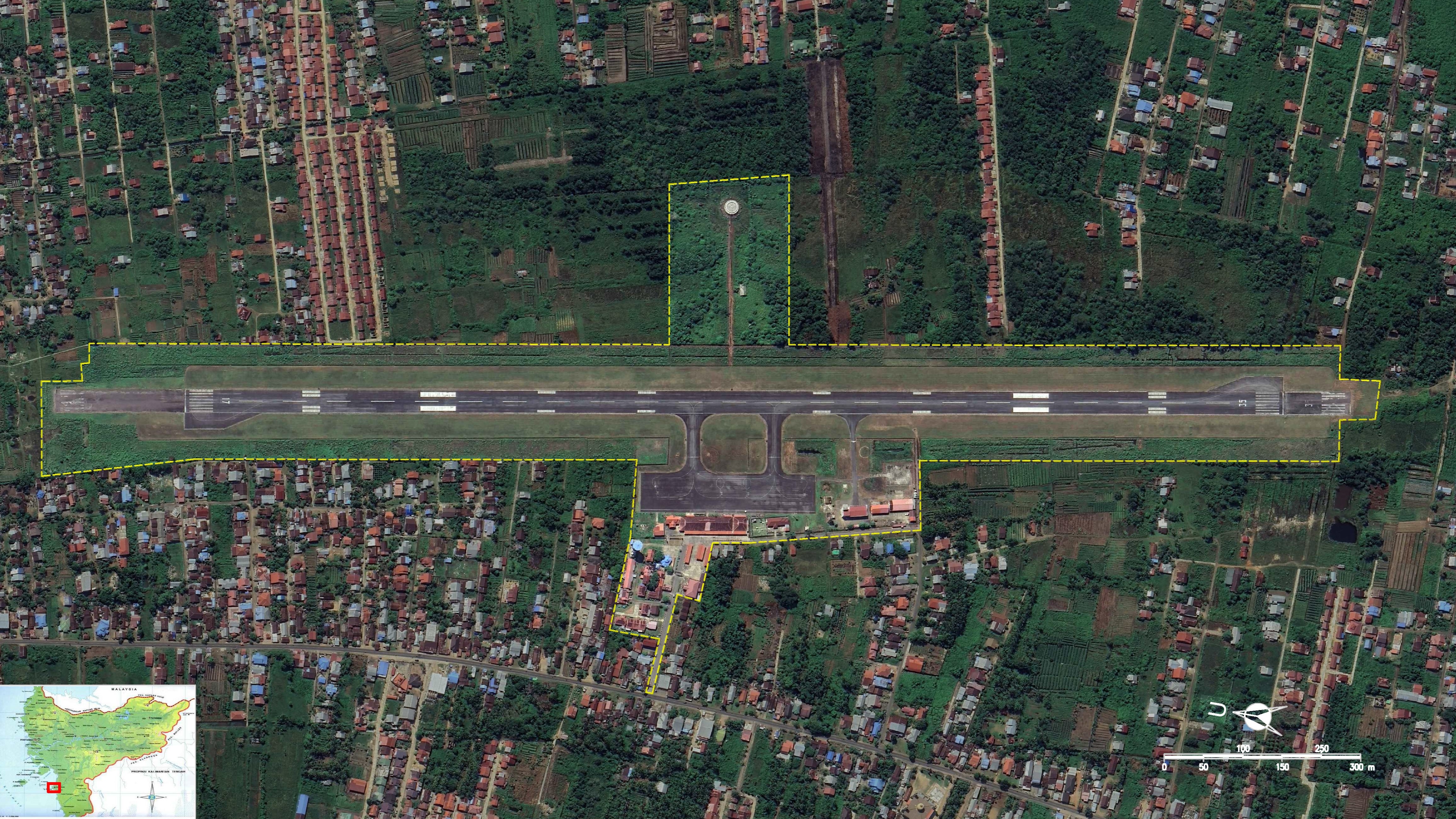 Gambar Peta Bandara Peta Area Bandar Udara Rahadi Oesman