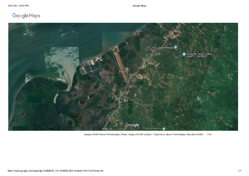 Gambar Peta Bandara Bandar Udara Udara Gusti Sjamsir Alam terletak di Jl. Raya Stagen KM 10, Desa Stagen, Kecamatan Pulau Laut Utara, Kabupaten Kotabaru, Provinsi Kalimantan Selatan