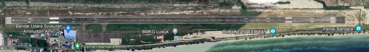Gambar Peta Bandara Peta Bandar Udara Syukuran Aminuddin Amir Luwuk