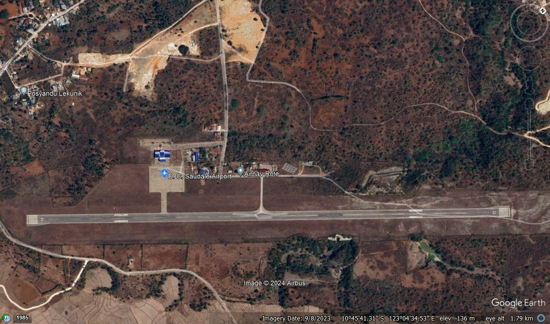 Gambar Peta Bandara Peta Bandar Udara Berdasarkan Google Earth