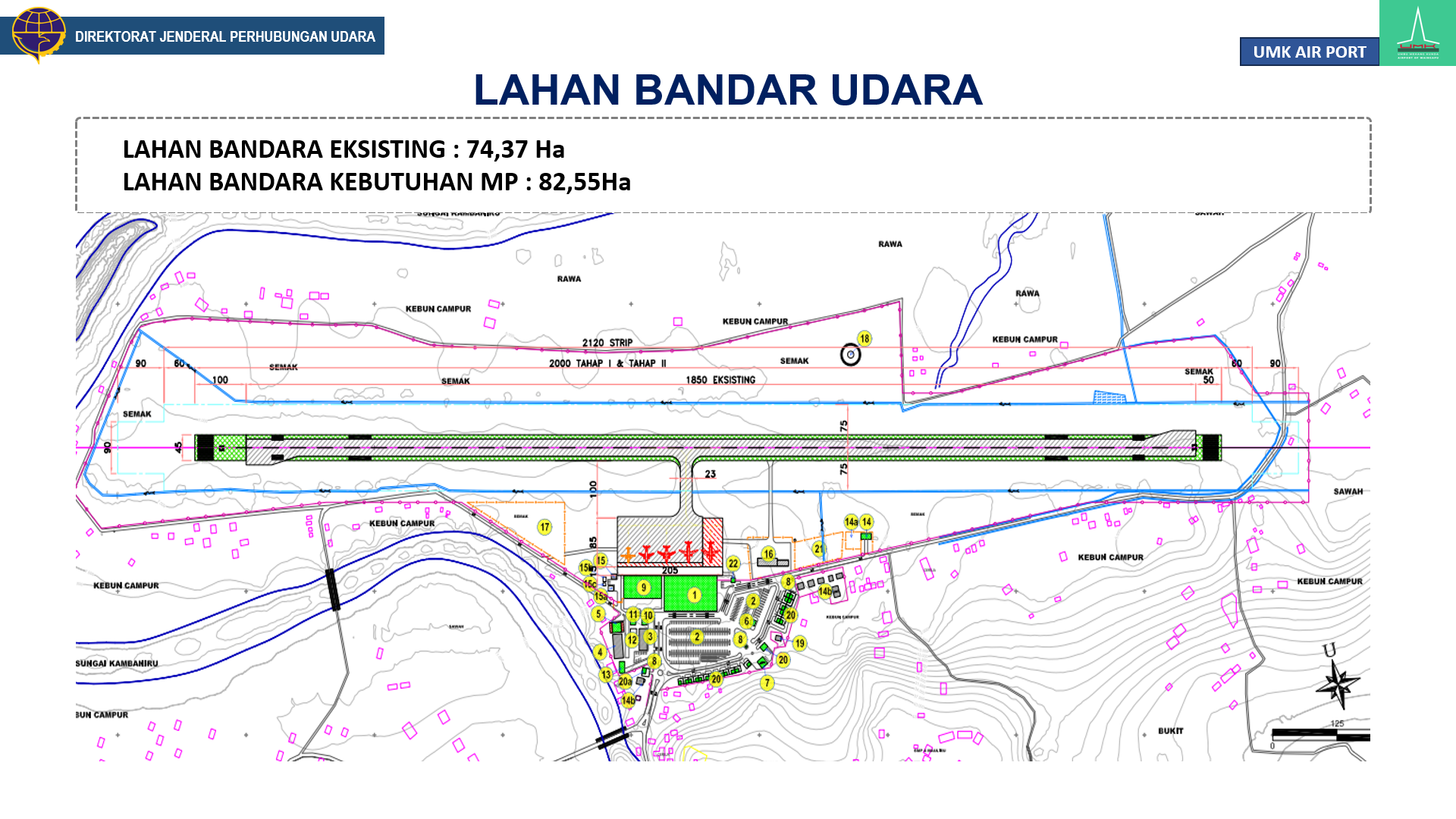 Gambar Peta Bandara Peta Masterplan