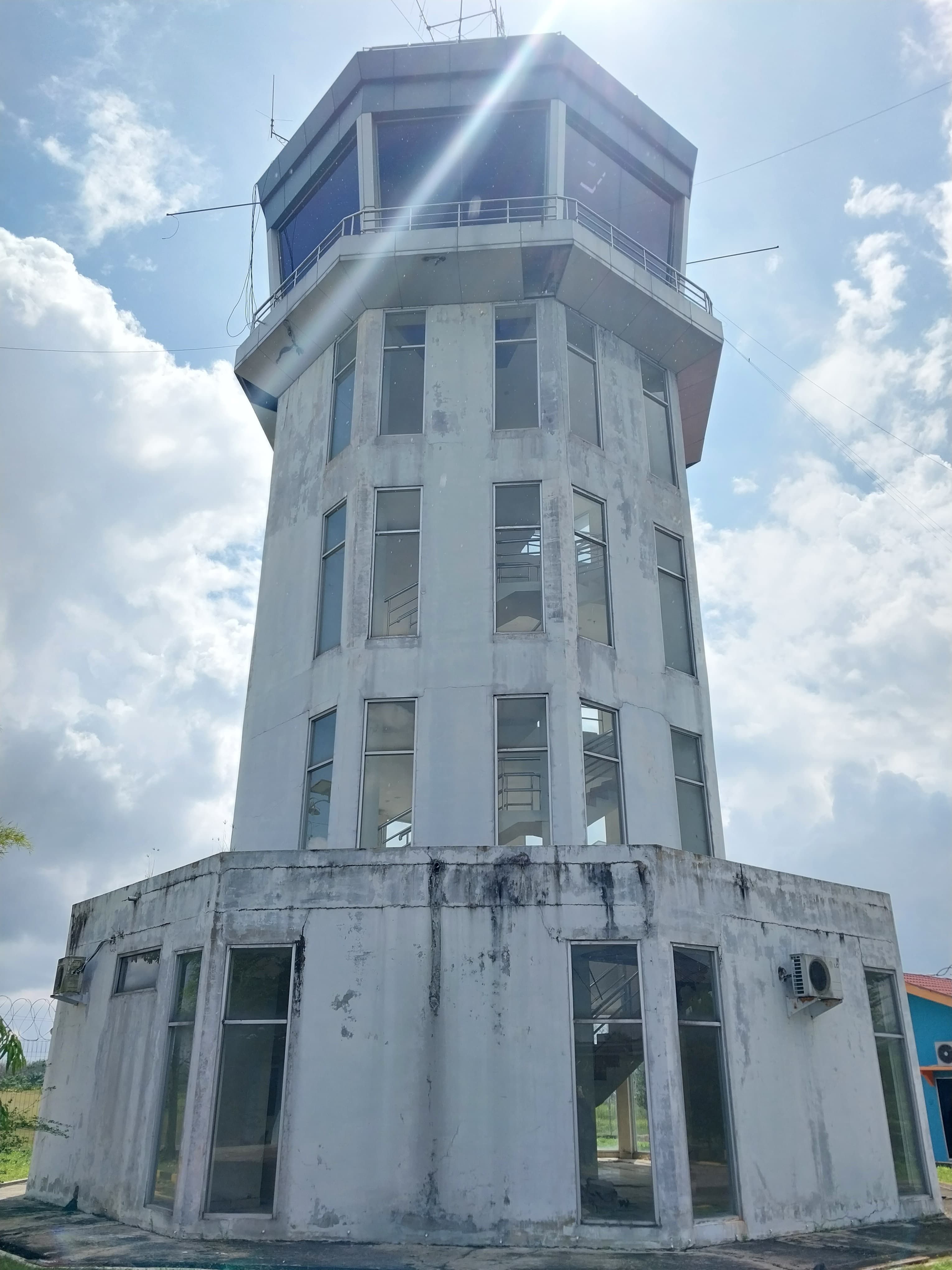 Foto Bandara Tower ATC Bandara Pasir Pangaraian