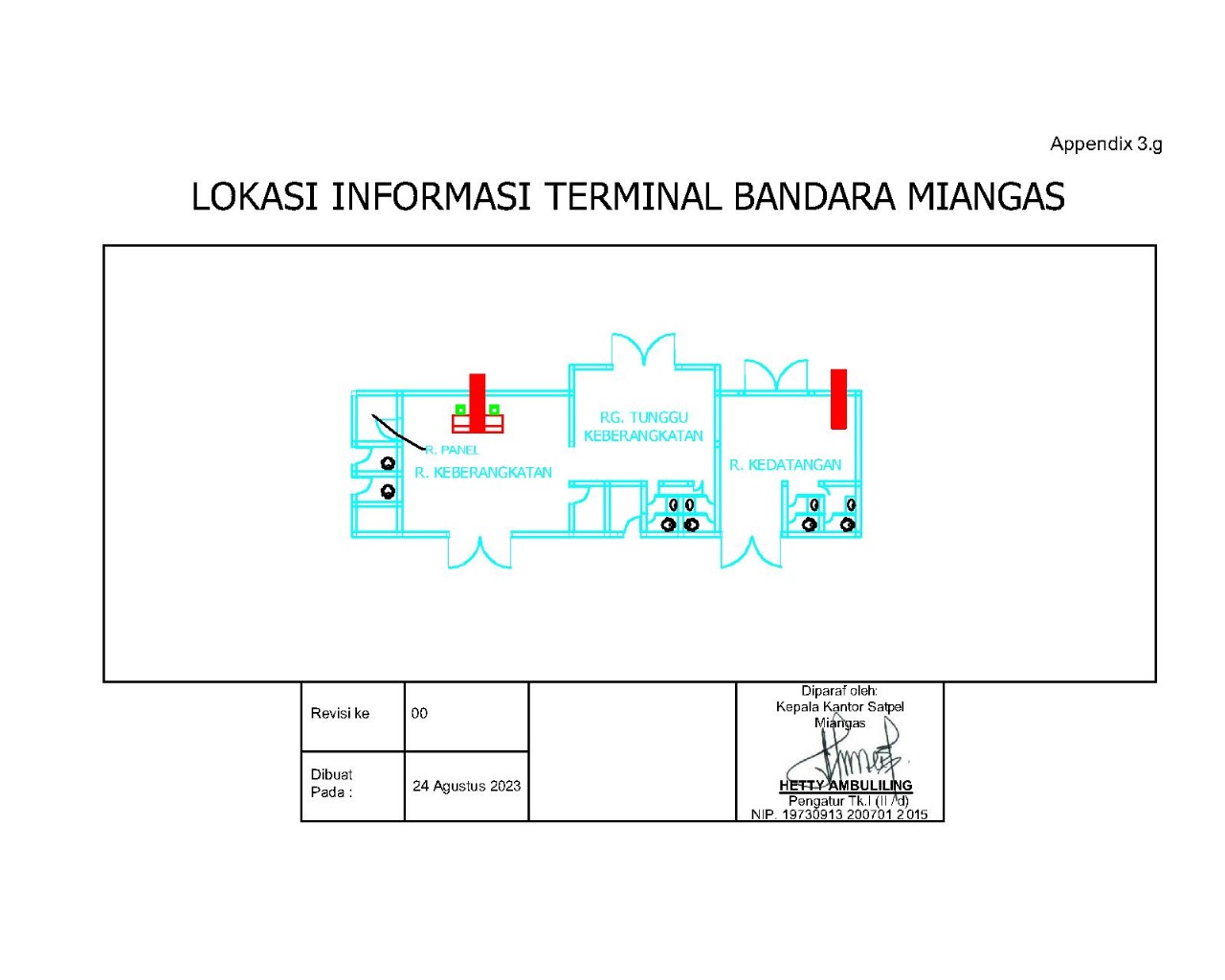 Gambar Peta Bandara Denah Terminal Bandara Miangas
