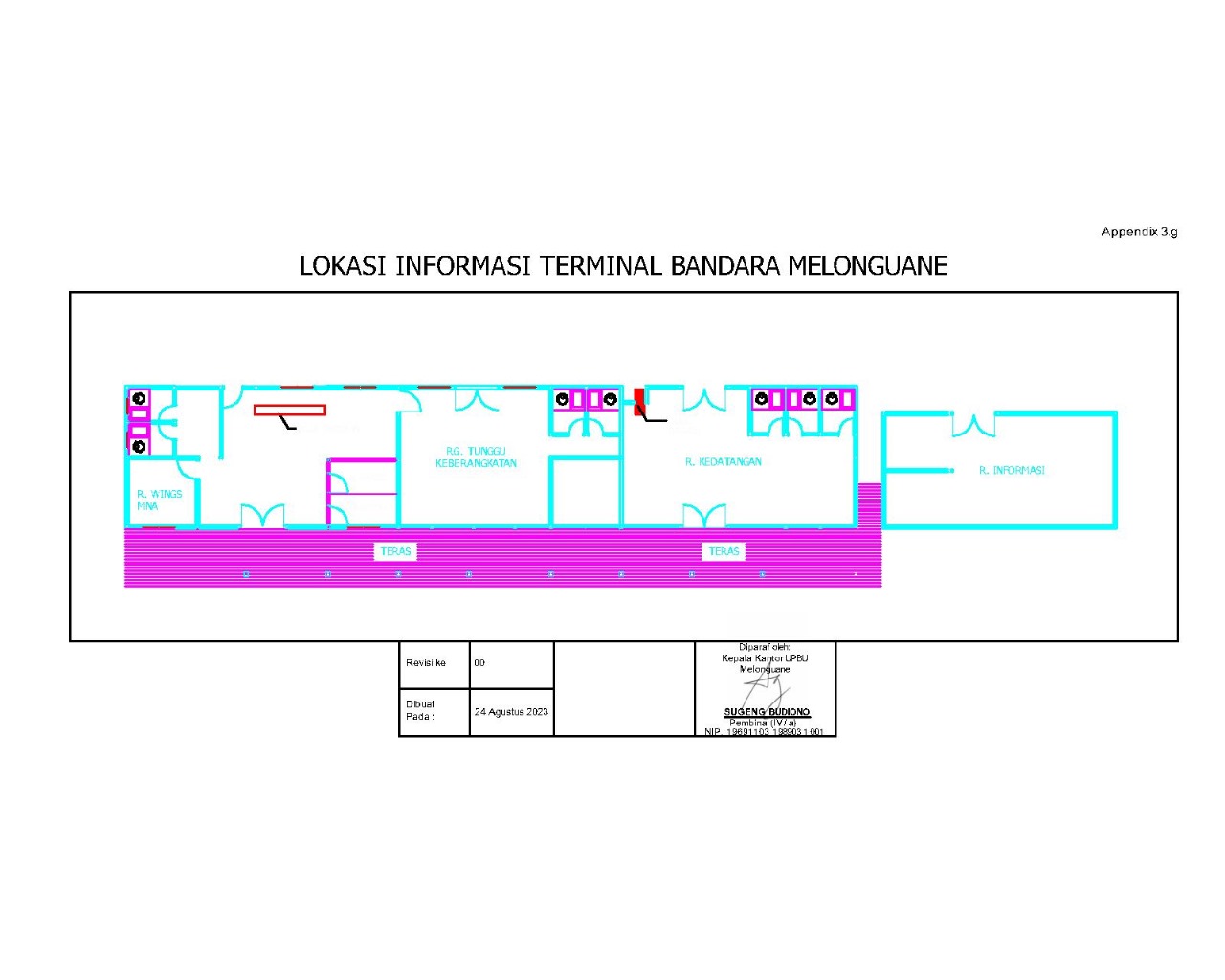 Gambar Peta Bandara Denah Terminal Bandara Melonguane