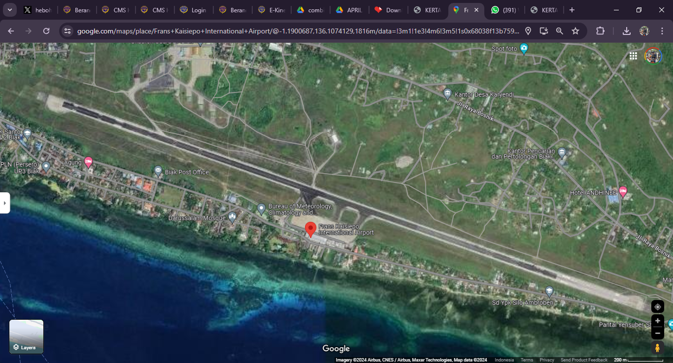 Gambar Peta Bandara 