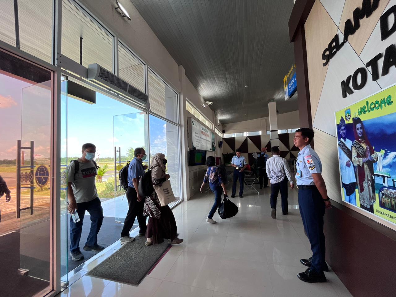 Foto Bandara Terminal Kedatangan UPBU Gusti Sjamsir Alam