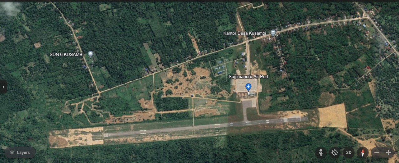 Gambar Peta Bandara Peta Bandara Sugimanuru