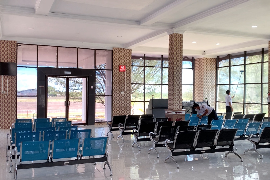 Foto Bandara Ruang Tunggu Bandar Udara Maimun Saleh, Sabang