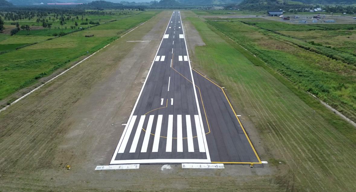 Foto Bandara Runway 11 bandara bolmong