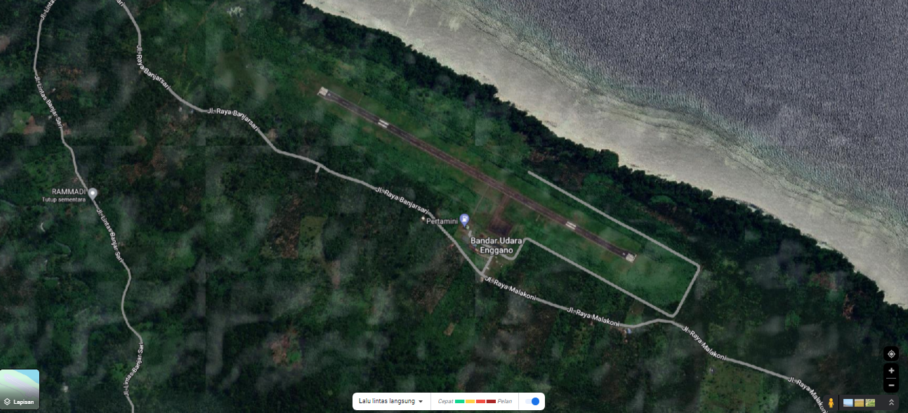 Gambar Peta Bandara Peta Bandara Enggano