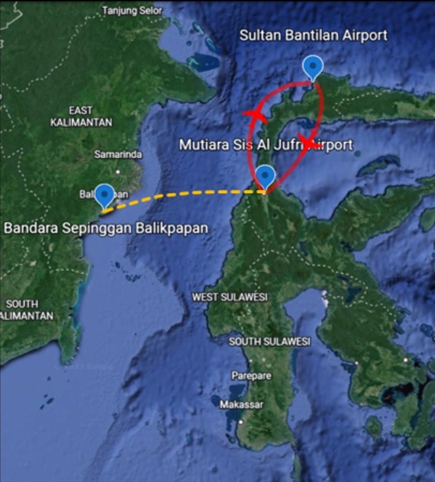 Gambar Peta Bandara Peta Bandar Udara Sultan Bantilan Tolitoli