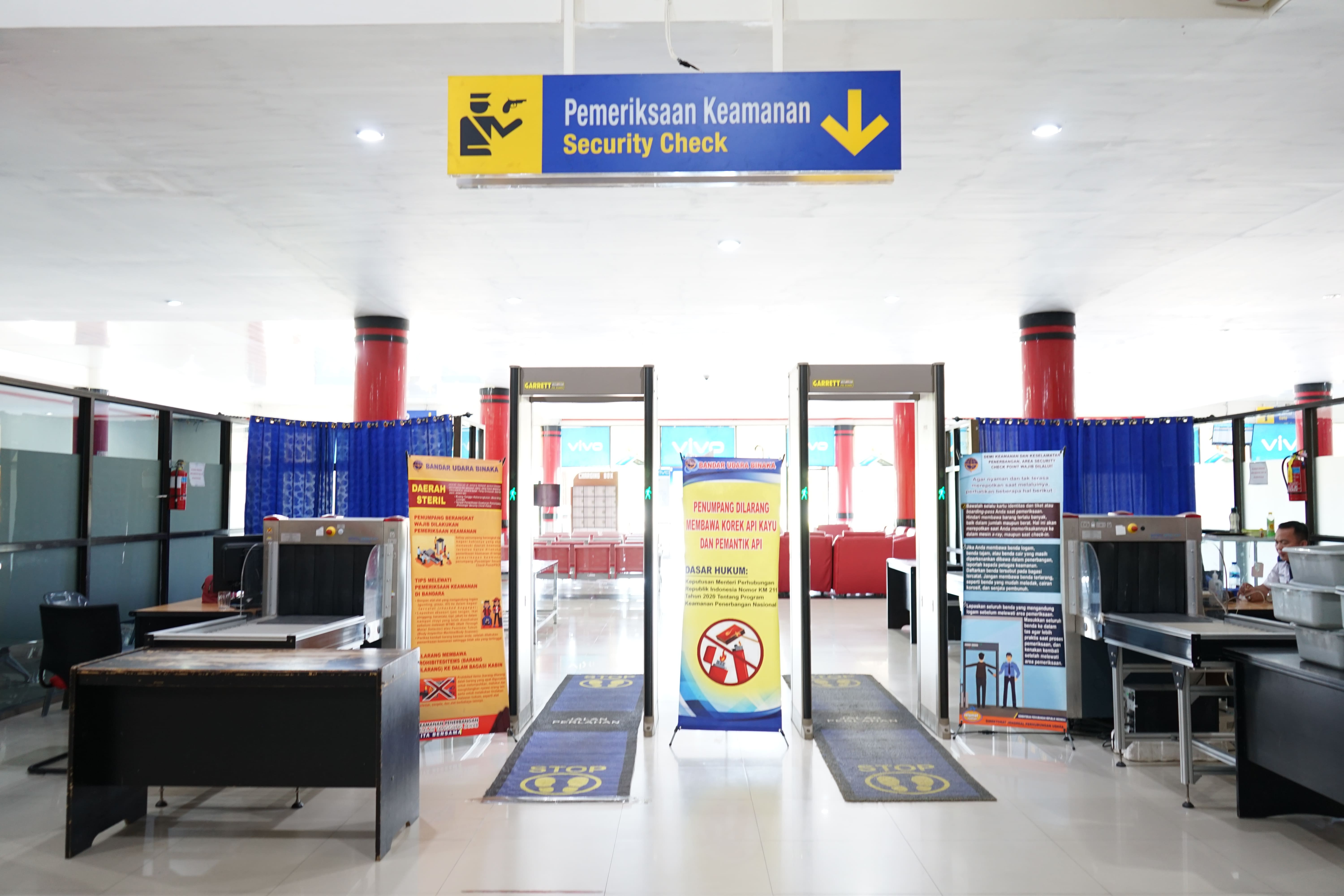 Foto Bandara Security Check Point (SCP) 2