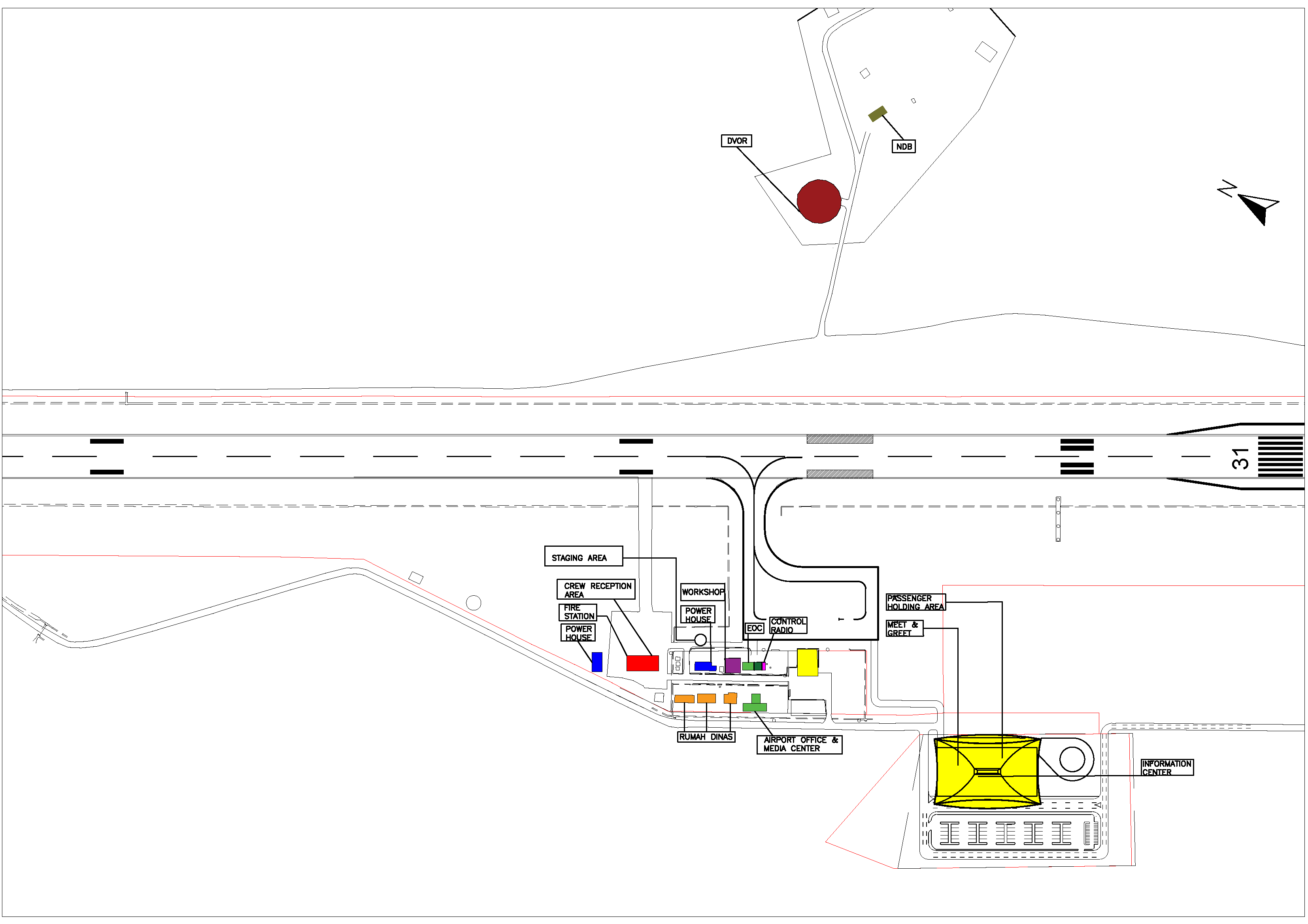 Gambar Peta Bandara Peta Bandar Udara Dewadaru